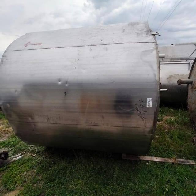 Ёмкость 6,3м3 с рубашкой инв.10378