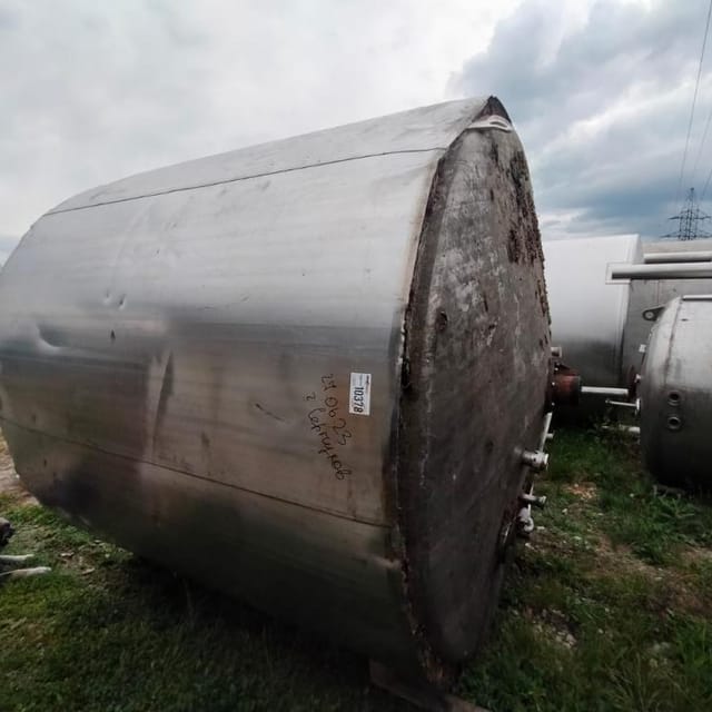 Ёмкость 6,3м3 с рубашкой инв.10378