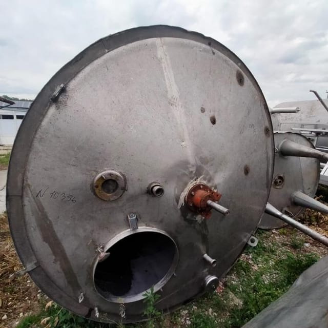 Ёмкость 6,3м3 с рубашкой инв.10396