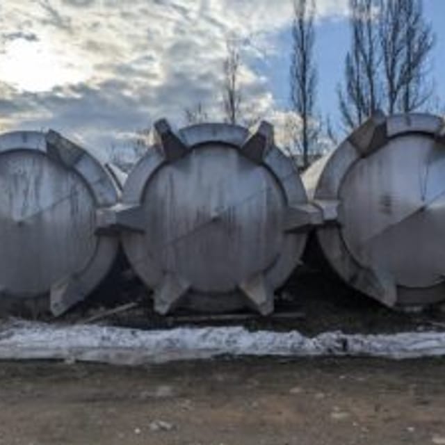 Емкость 50м3 одностенная, вертикальная