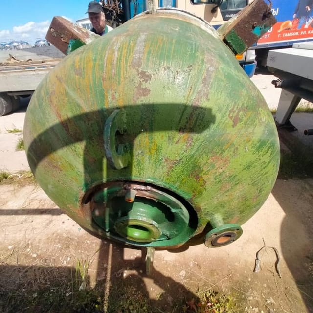 Реактор 2м3 эмаль инв.10372