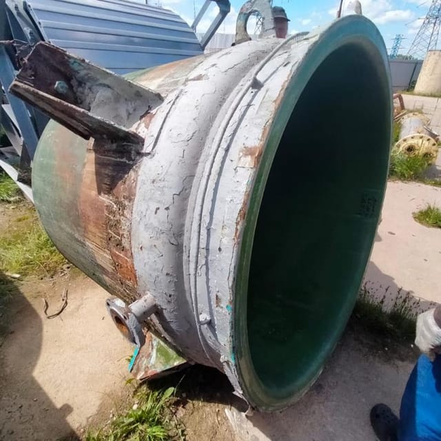 Реактор 2м3 эмаль инв.10372