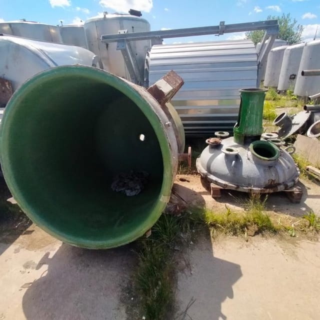 Реактор 2м3 эмаль инв.10372