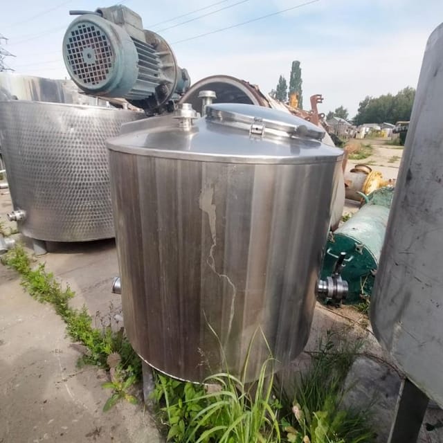 Емкость с рубашкой, мешалкой, мотор-редуктором. 250л инв.10904