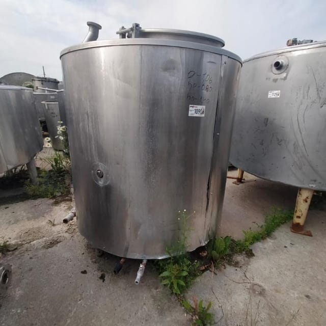 Ёмкость с рубашкой 750л инв.10906