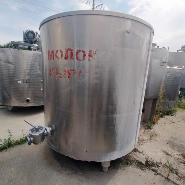 Ёмкость с рубашкой 750л инв.10906