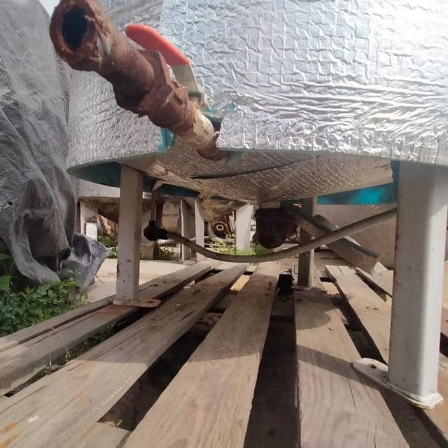 Емкость 200л с рубашкой, пультом инв.11282