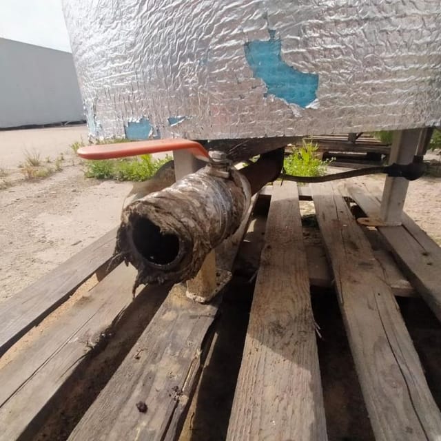 Емкость 200л с рубашкой, пультом инв.11282