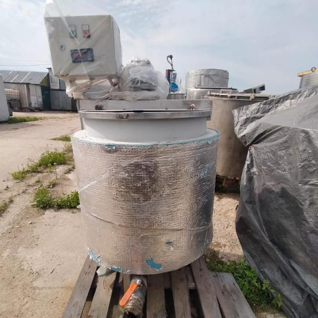 Емкость 200л с рубашкой, пультом инв.11282