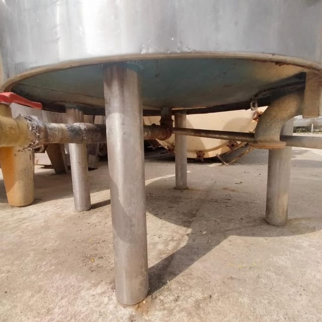 Ёмкость 250л с рубашкой, мешалкой, мотор-редуктором инв.10905