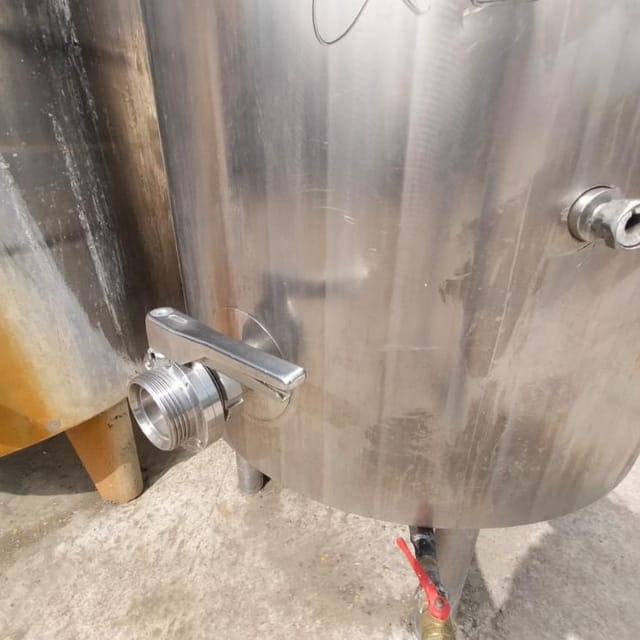 Ёмкость 250л с рубашкой, мешалкой, мотор-редуктором инв.10905