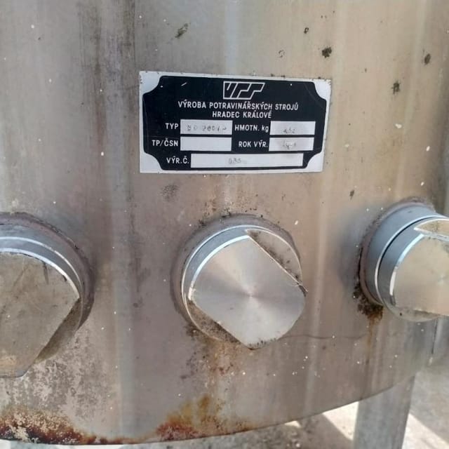 Ёмкость 250л с рубашкой, мешалкой, мотор-редуктором инв.10905