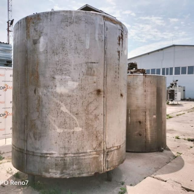 Емкость В2-ОМЗ 6м3 квадратный люк сверху инв.4147