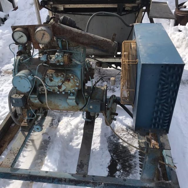 Машина глазировочная с холодильной установкой инв.11015