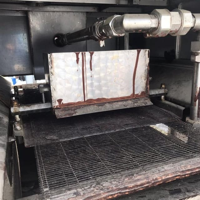 Машина глазировочная с холодильной установкой инв.11015