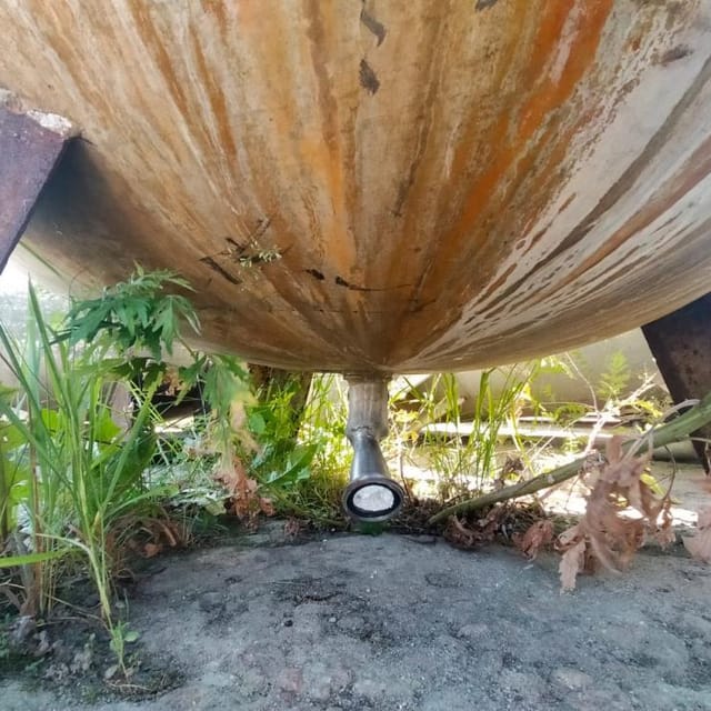 Емкость одностенка 800л инв.12801