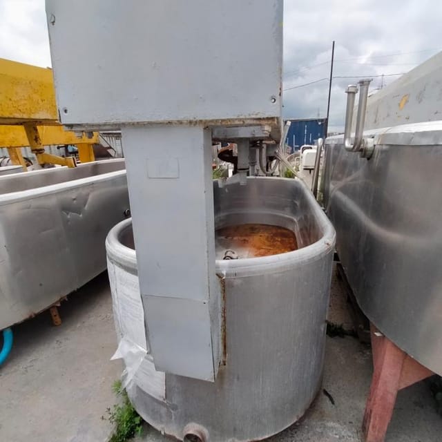 Ванна сырная Д7-ОСА 2500л с лирами инв.12828