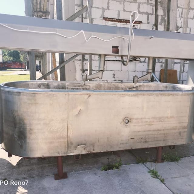 Сырная ванна 2500л инв.9035