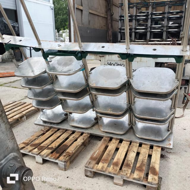 Пресс сырный площадки из чугуна Е8-ОПГ  инв.9570