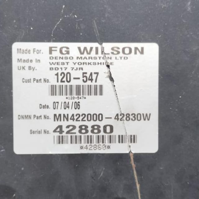 Генератор 320 кВт инв.9543