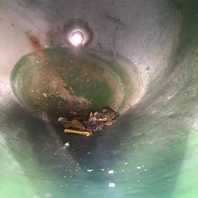 Сборник эмалированный -1,6 куба инв.14301