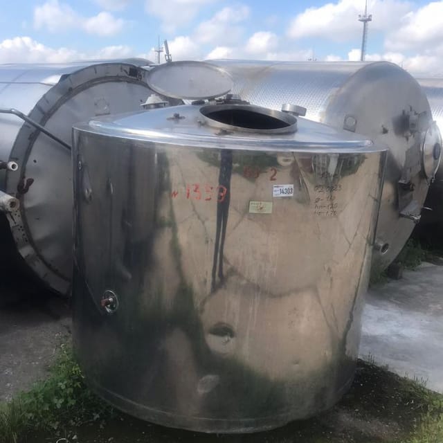 Емкость с рубашкой 2,5куб.м. инв.14303