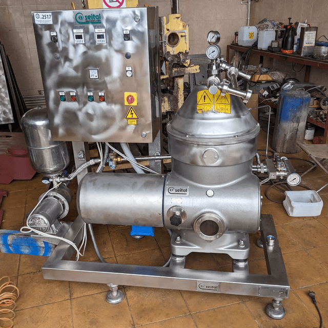 Сепаратор сливкоотделитель Seital SE15V 3500л е.2517