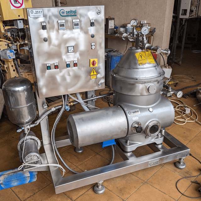 Сепаратор сливкоотделитель Seital SE15V 3500л е.2517