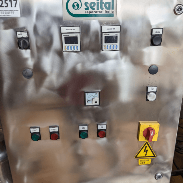 Сепаратор сливкоотделитель Seital SE15V 3500л е.2517