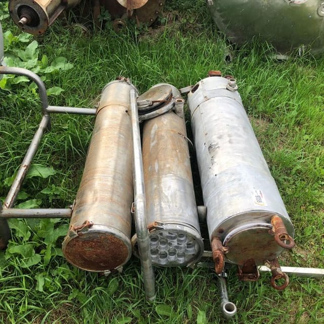 Трубчатые теплообменники ПОД ВОССТАНОВЛЕНИЕ 2,5; 5 и 10 тонн.