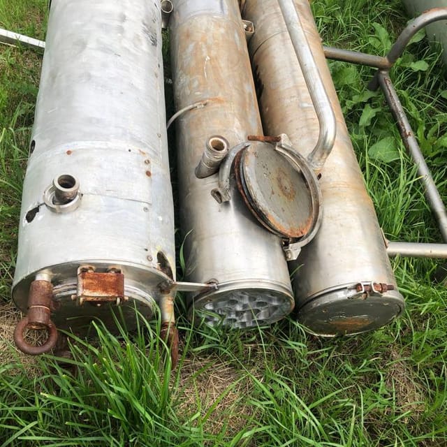 Трубчатые теплообменники ПОД ВОССТАНОВЛЕНИЕ 2,5; 5 и 10 тонн.