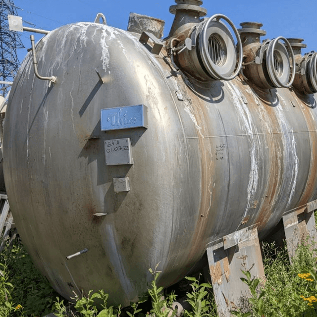 Емкость 14 куб.м. толстостенная, горизонтальная