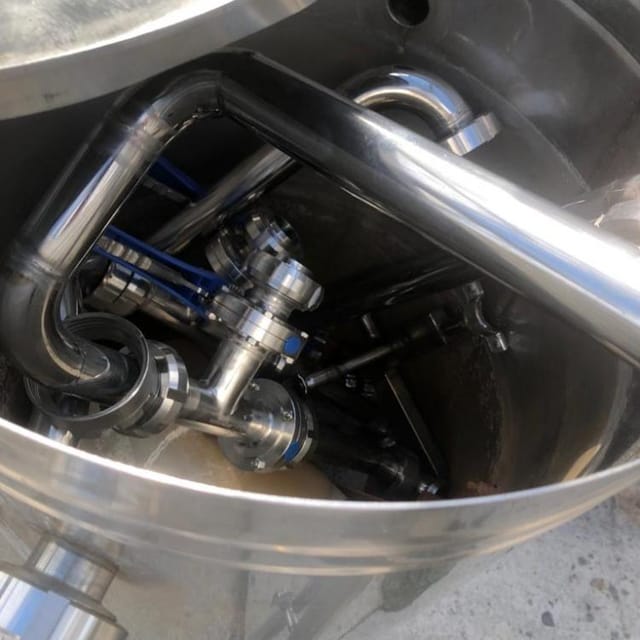 Пастеризационно-охладительная установка 5т  инв.9521