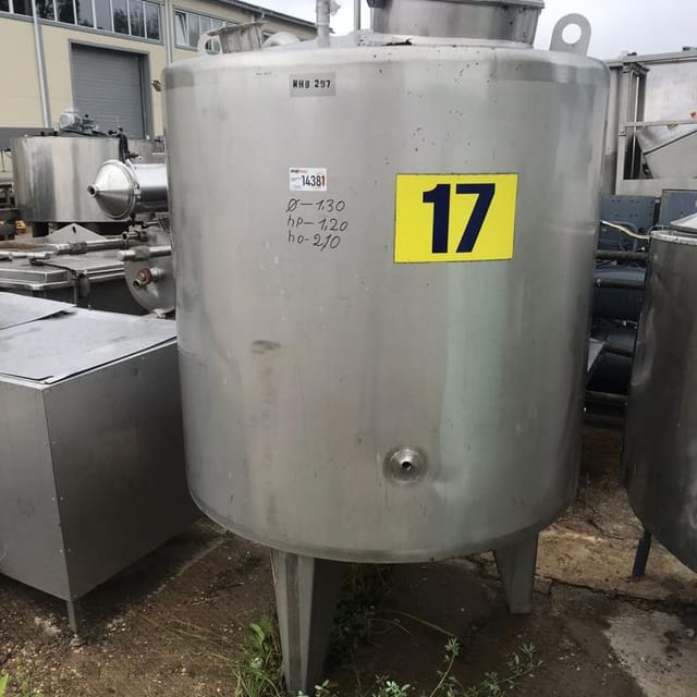 Емкость с рубашкой 1000 л инв.14381