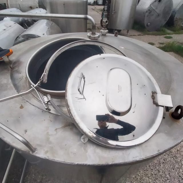 Ёмкость с рубашкой 1,7м3 инв.14357