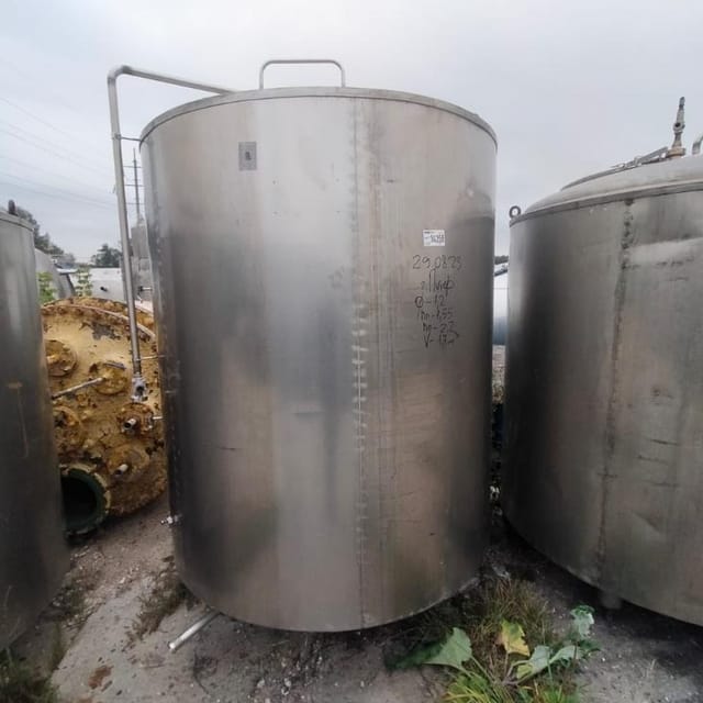 Ёмкость с рубашкой 1,7м3 инв.14355