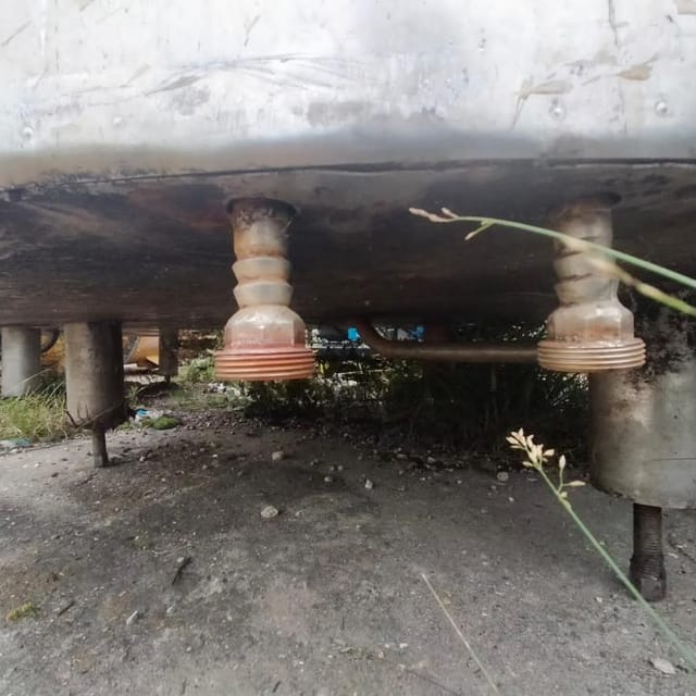 Ёмкость с рубашкой дутая 2,3м3  инв.14354