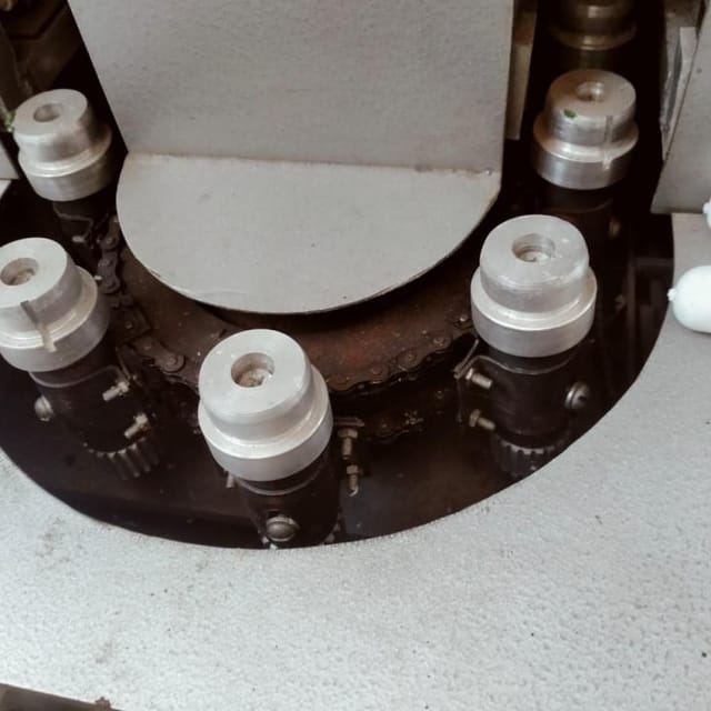 Полуавтомат выдува со станцией разогрева ПВ-7/3 инв.6974