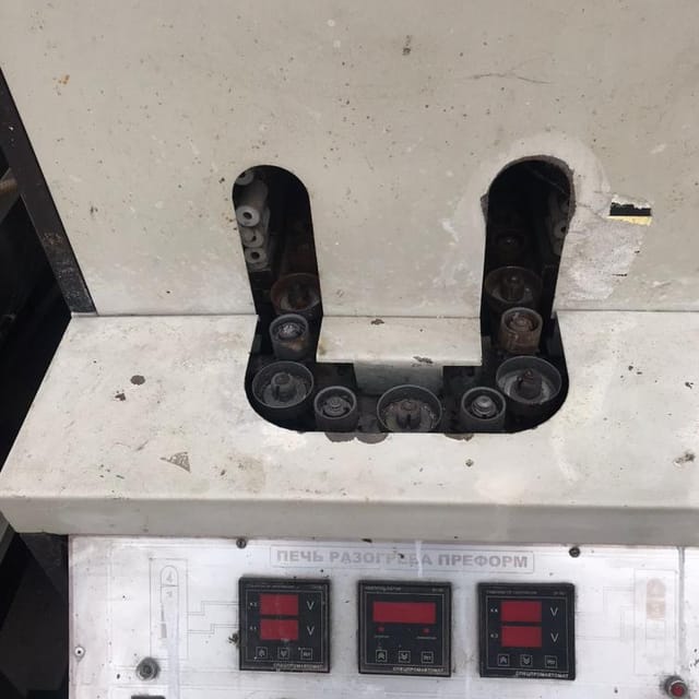 Полуавтомат выдува ПЭТ со станцией разогрева инв.11038