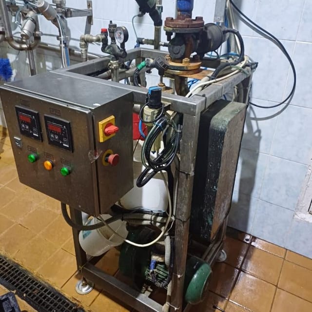 Линия производства творога закрытым способом