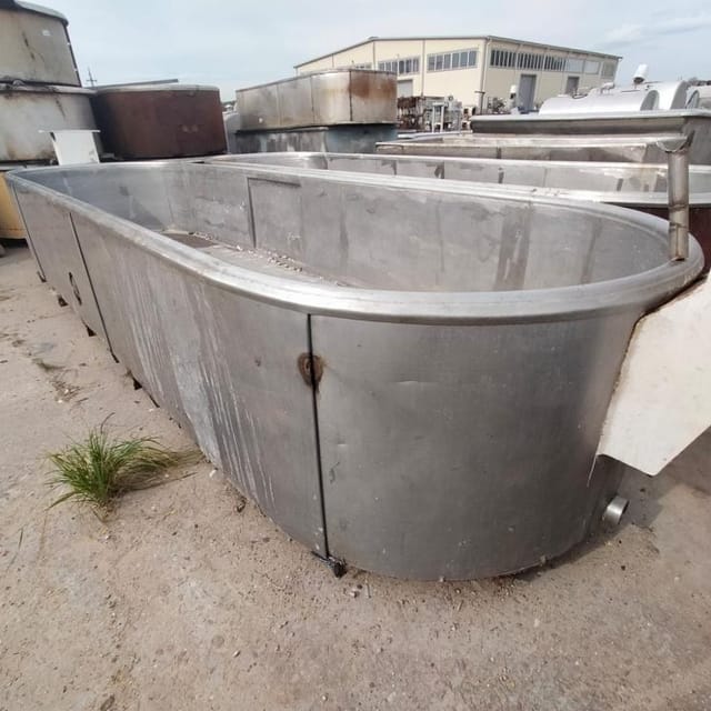 Ванна сырная 5000л с верхом  инв.10028