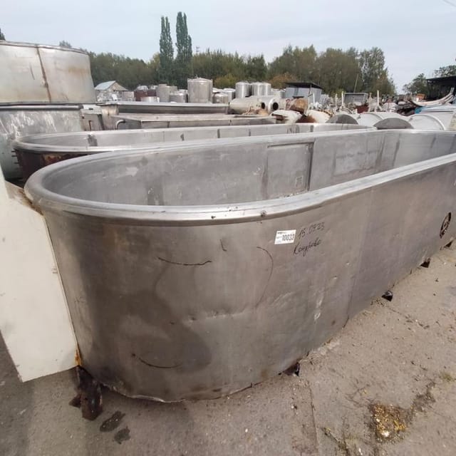 Ванна сырная 5000л с верхом  инв.10033