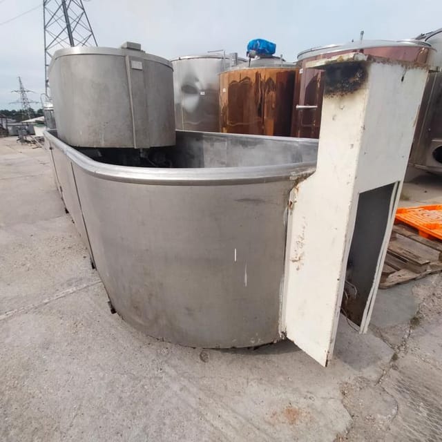 Ванна сырная 5000л с верхом  инв.10033