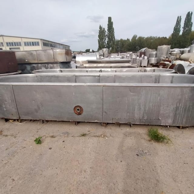 Ванна сырная 5000л с верхом  инв.10033