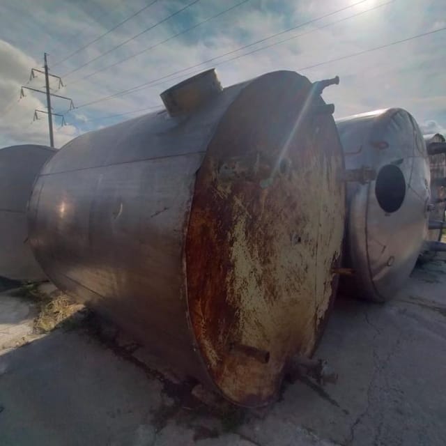 Ёмкость ОТН с рубашкой 6,3м3 инв.10038