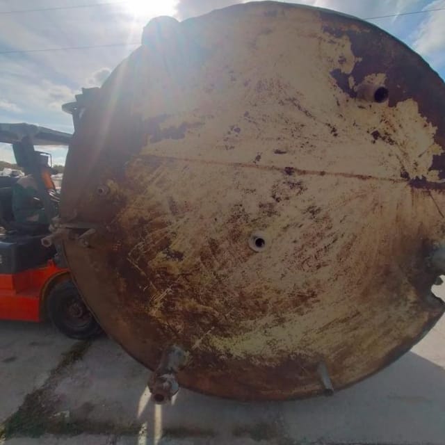 Ёмкость ОТН с рубашкой 6,3м3 инв.10038