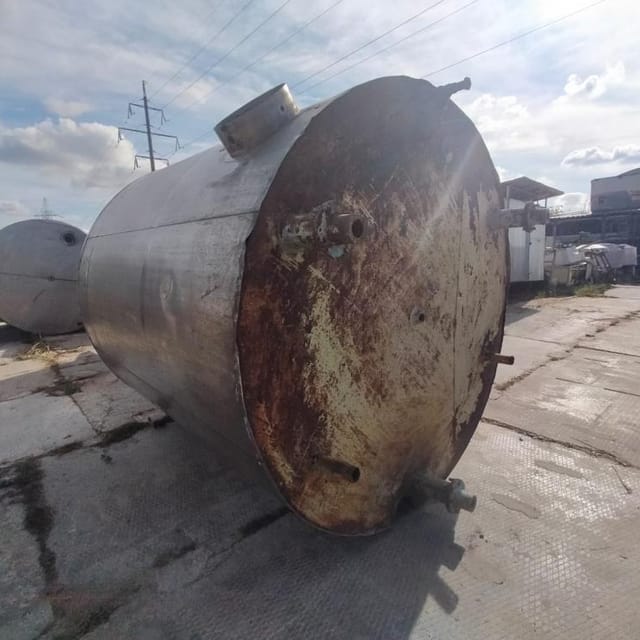 Ёмкость ОТН с рубашкой 6,3м3 инв.10038