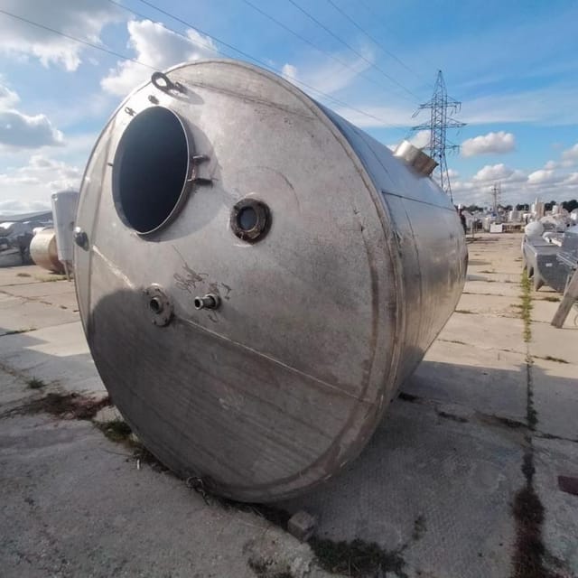 Ёмкость ОТН с рубашкой 6,3м3 инв.10038