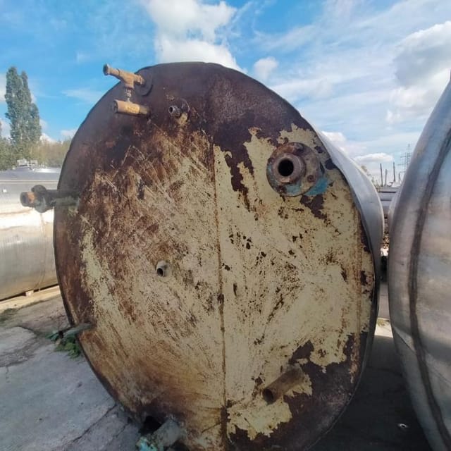 Ёмкость ОТН с рубашкой 6,3м3 инв.10038