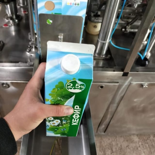 Фасовочный автомат УФАС-1200 Clean, пюр-пак с пробкой инв.6083